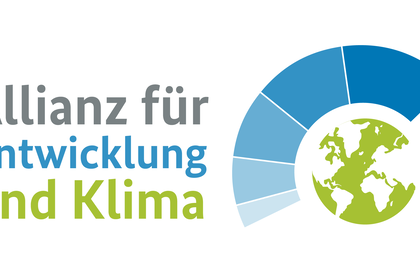 Logo Allianz für Entwicklung und Klima