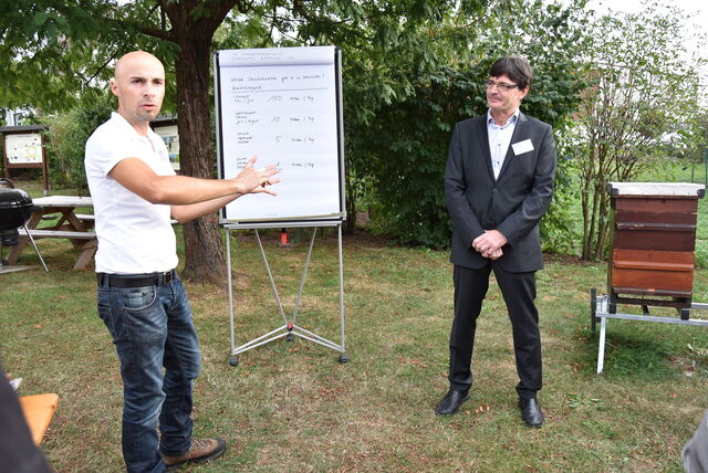 Christian Dreher und Dr. Ralph Büchler