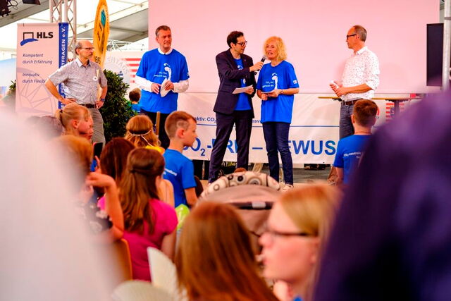 Robert Gassner, Staatssekrtär Dr. Martin Worms, Bastian Korff, Irmgard Geck, Dirk Wilke