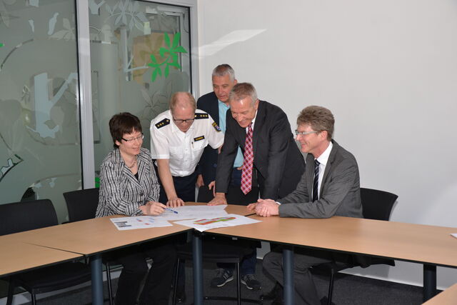 Klimaschutz bei Baumaßnahmen der Polizei