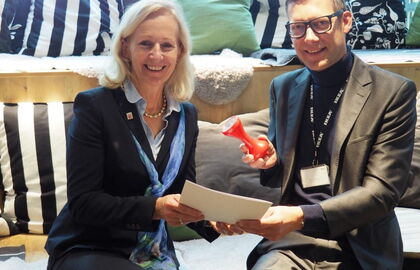 Dr. Bernadette Weyland und Ulf Wenzig