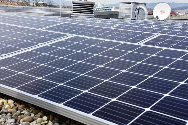 Neue Solarstromanlage