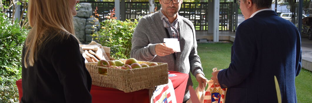 Aktion zum Klimaprotesttag