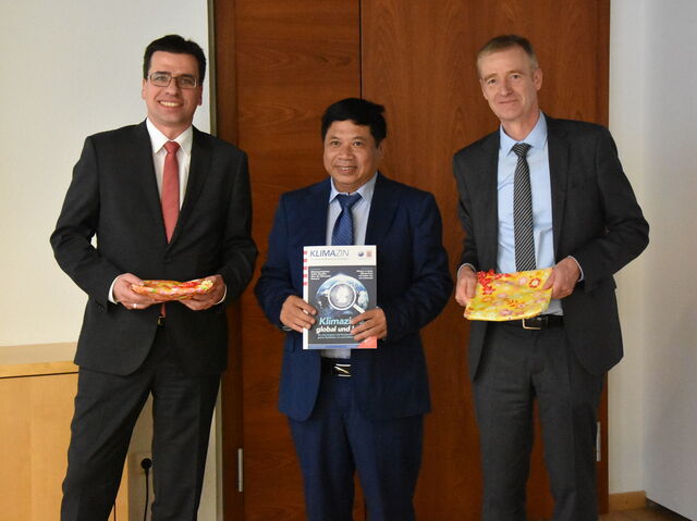 Steffen Benz, Vu Ngoc Anh und Hans-Günter Göddemeyer