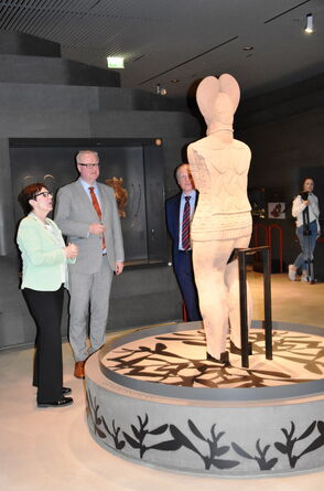 Dr. Vera Rupp, Finanzminister Dr. Thomas Schäfer, Dr. Udo Recker