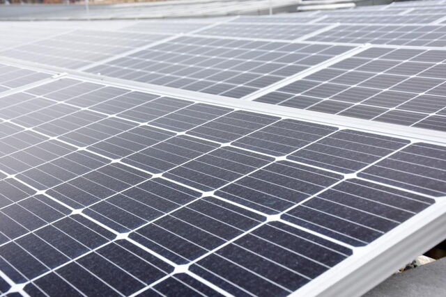 Neue Solarstromanlage