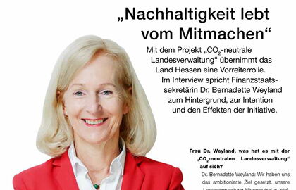 Staatssekretärin Dr. Bernadette Weyland